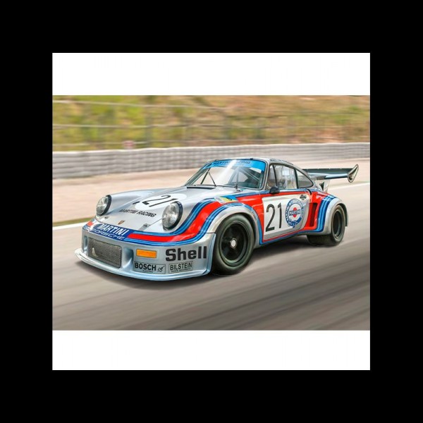 Italeri Porsche Carrera Rsr Turbo Easy Kit 1:24 3625 Modélisme
