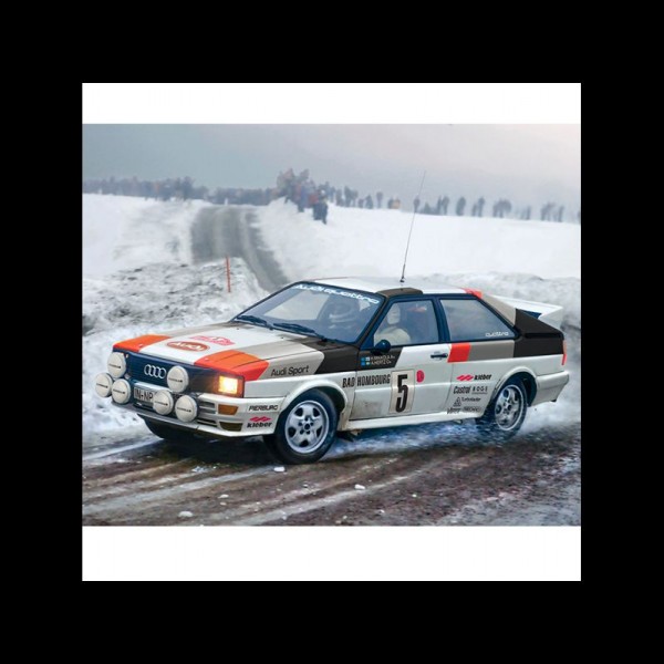COCHE CARRERAS AUDI QUATTRO RALLY 1:24
