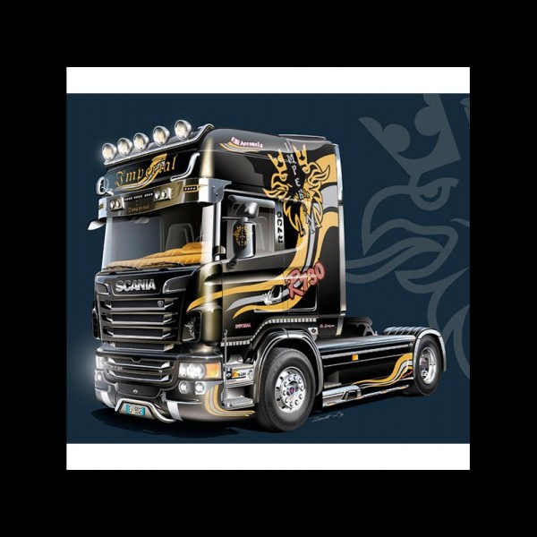CAMIÓN EXPO. SCANIA R V8 TOPLINE IMPERIAL 1:24