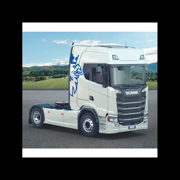 CAMIÓN SCANIA 770S V8 WHITE CAB 1:24