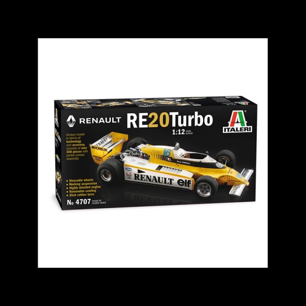 COCHE RENAULT RE23 TURBO F1 1:12