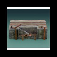 DIORAMA DOCK WITH STAIRS 1:35