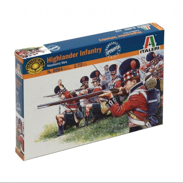 FIGURAS HIGHLANDER INFANTRY - NAPOLEONIC WAR 1:72