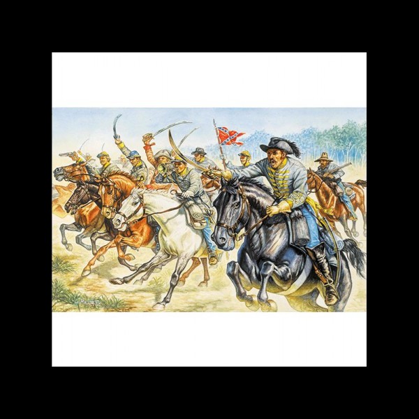 FIG. HISTÓRICAS CONFEDERATE CAV. (AM. CIVIL WAR) 1:72