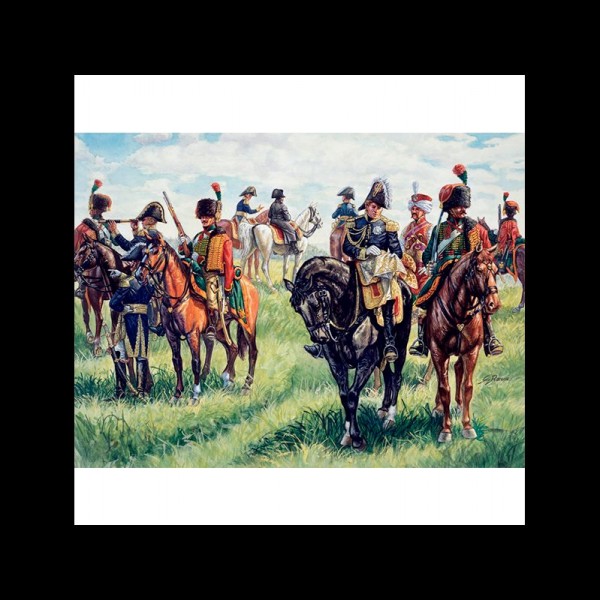 FIG. HISTÓRICAS FRENCH IMPER, GEN. STAFF (NAP. WARS) 1:72