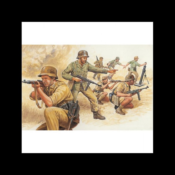 FIG. SOLDADOS GERMAN AFRIKA KORPS (WWII) 1:72