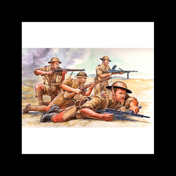FIG. SOLDADOS BRITISH 8TH ARMY (WWII) 1:72