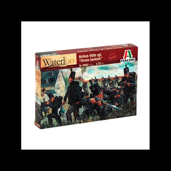 Maqueta de plástico Italeri Figuras Históricas British 95th rgt. (Nap. Wars). Escala 1:72