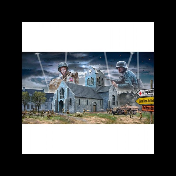 BATTLE SETS AIR ASSAULT ON SAINTE-MÈRE-ÉGLISE 1:72