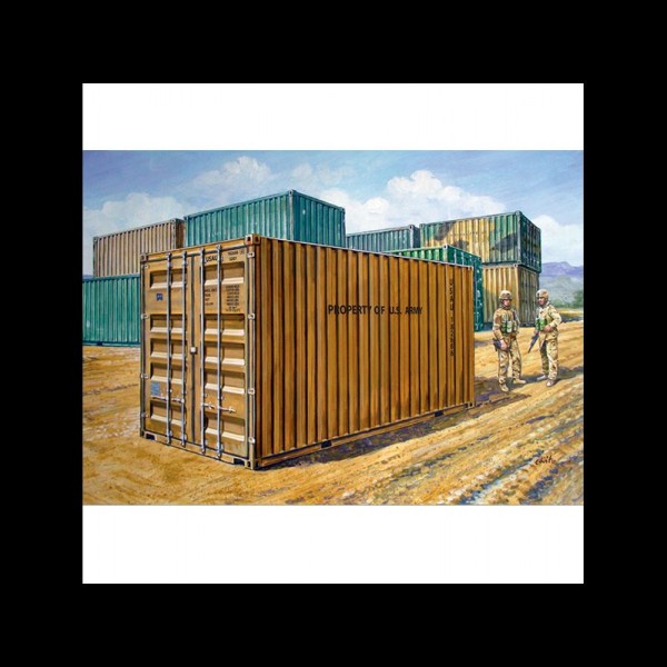 ACCESORIOS 20’ MILITARY CONTAINER 1:35