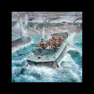 BARCO Y FIGURAS LCVP WITH US INFANTRY 1:35