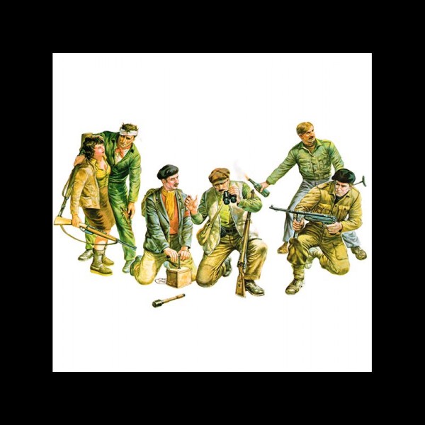 FIGURAS SOLDADOS PARTISANS 1:35