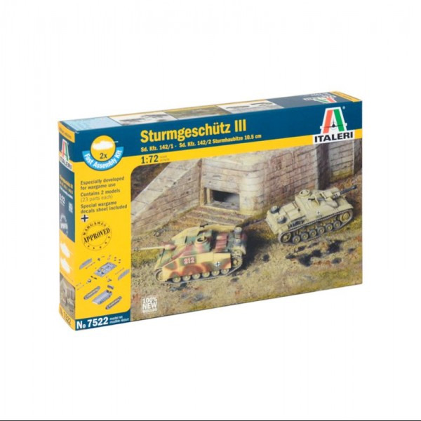 TANQUES (FÁCIL) STUG III / STURMHAUBITZE 105 1:72