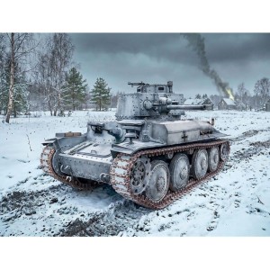 TANQUE PZ.KPFW. 38(T) AUSF. F 1:35