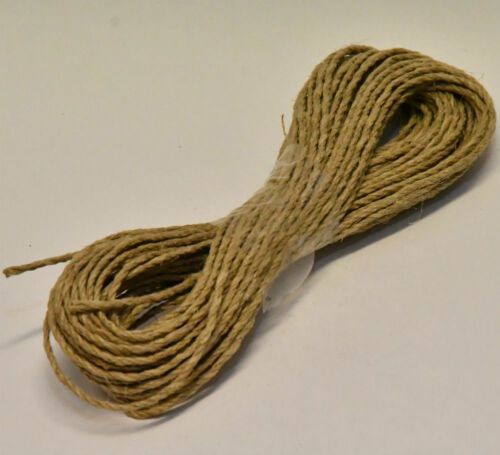Hilo crudo de Mantua de cáñamo 1.25 mm 10m