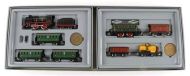 Conjunto trenes vapor y electrico aniversario 1/87