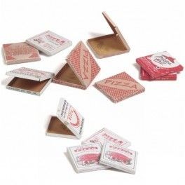 Cajas a de Pizza 38 uds. Escala: 1/35