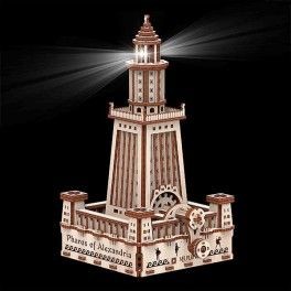 Faro de Alejandria con luz 280 piezas