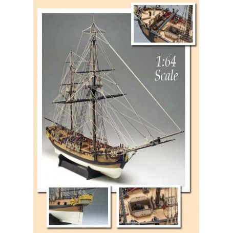 Plano H.M.S Bomb Vessel Granado