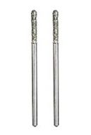 Juego de dos fresas diamantadas 2.2 mm