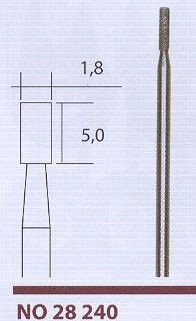Muela diamantada 1.8 mm