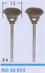Cepillos de acero en forma de copa 13 mm 2 und