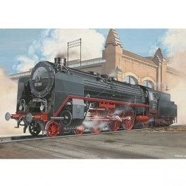 Locomotora Express BR02 & Tender 2'2' T30 escala 1:87