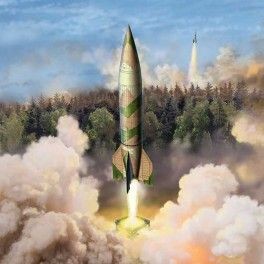 Cohete German A4/V2 Rocket escala 1:72