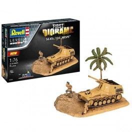 Tanque First Diorama Set Sd.Kfz. 124 "Wespe" escala 1:76