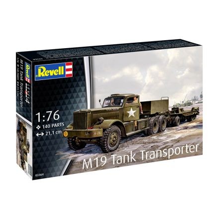 VEHÍCULO MILITAR M19 TANK TRANSPORTER 1:76