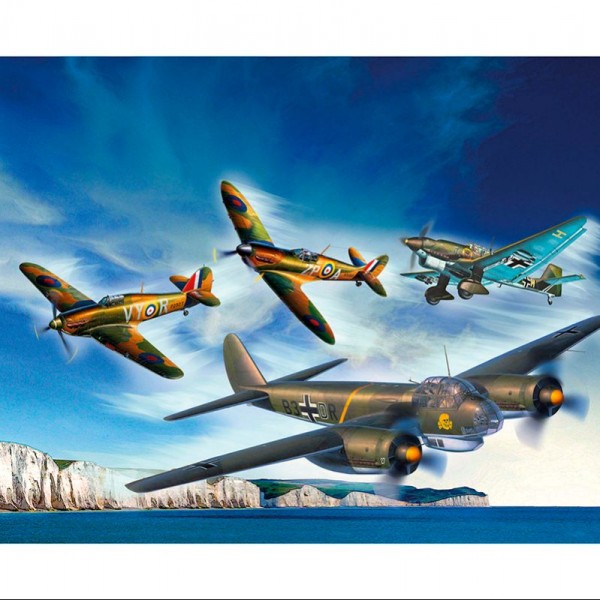 4 AVIONES BATTLE OF BRITAIN (85TH ANNIVERSARY) 1:72