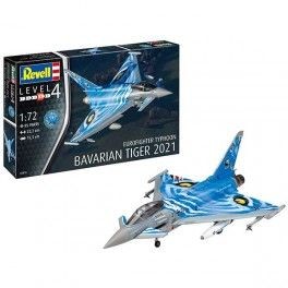 Avión Eurofighter Typhoon The Bavarian Tiger 21 escala 1:72
