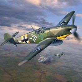 Avión Messerschmitt Bf109 G-2/4 escala 1:32