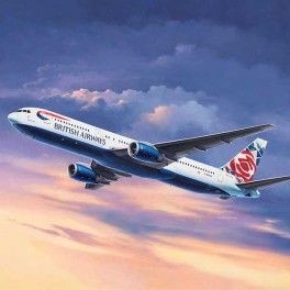 Avión Boeing 767-300ER "British Airways" escala 1:144