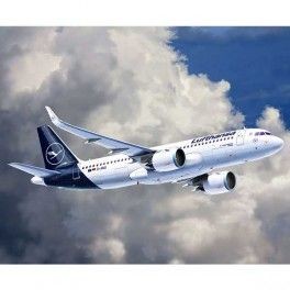 Avión Airbus A320neo "Lufthansa" New Livery escala 1:144