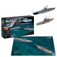 First Diorama Set Bismarck Battle escala 1:1200