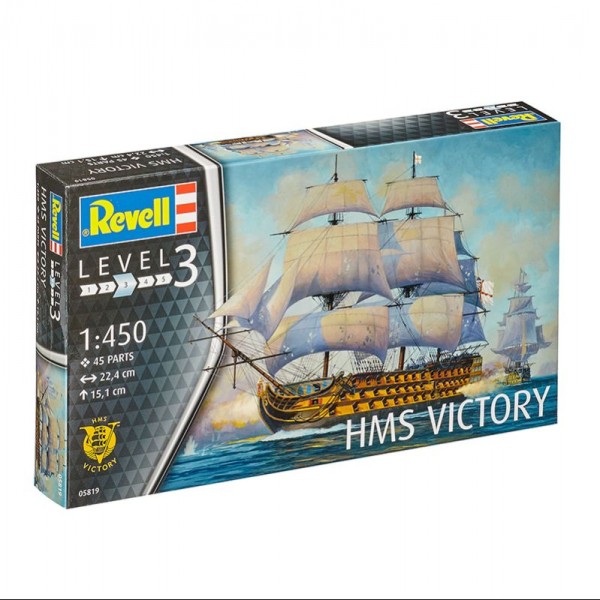 MAQUETA BARCO HMS VICTORY 1:450