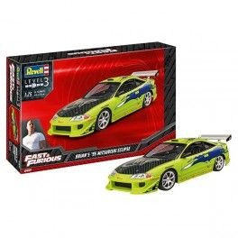 Coche Fast & Furious 1995 Mitsubishi Eclipse escala 1:25