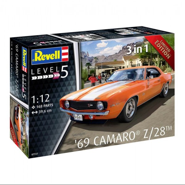 MAQUETA 69 CHEVY CAMARO 1:12