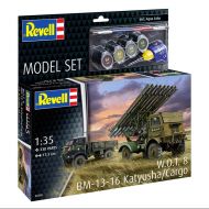 MODEL SET VEHÍCULOS MILITARES BM-13-16 ON WOT 8 1:35