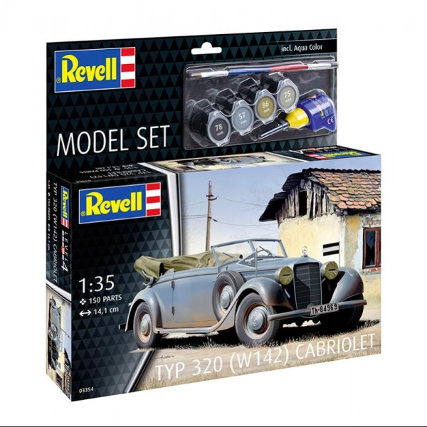 MODEL SET COCHE TYP 320 (W142) CABRIOLET 1:35