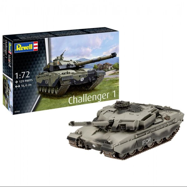 MODEL SET TANQUE CHALLENGER 1 1:72