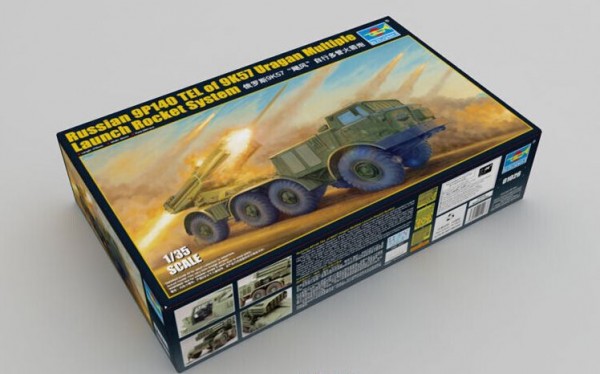 Lanzamisiles múltiple ruso 9P140 Uragan