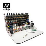 Estación de trabajo 50 x 37 con almacenamiento vertical