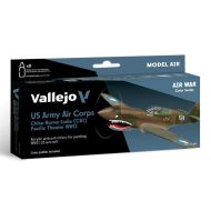 SET 8 MODEL AIR US ARMY AIR CBI WWII 18 ML