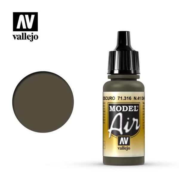Model Air N.14 Verde oliva oscuro