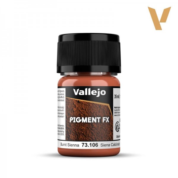 Pigmento  Siena calcinado