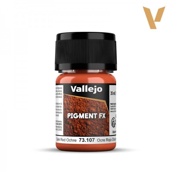 Pigmento Ocre rojo oscuro