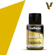 Lavado amarillo oscuro