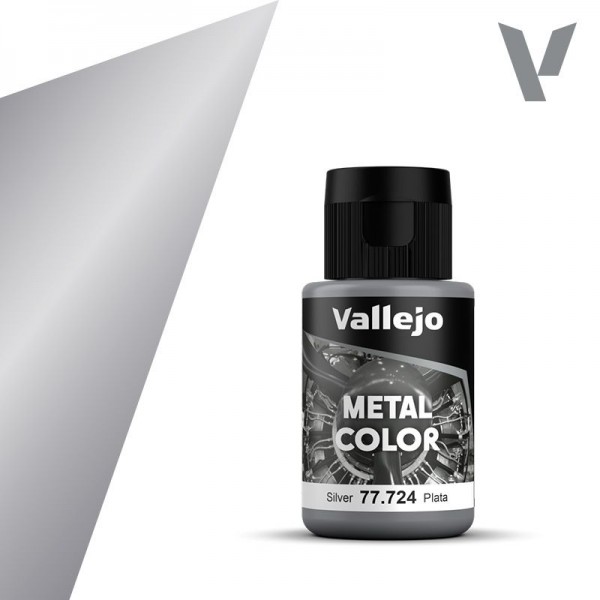 Silver Metal color 32 ml.
